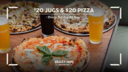 Valley Hops Jugs Pizza Brisbane
