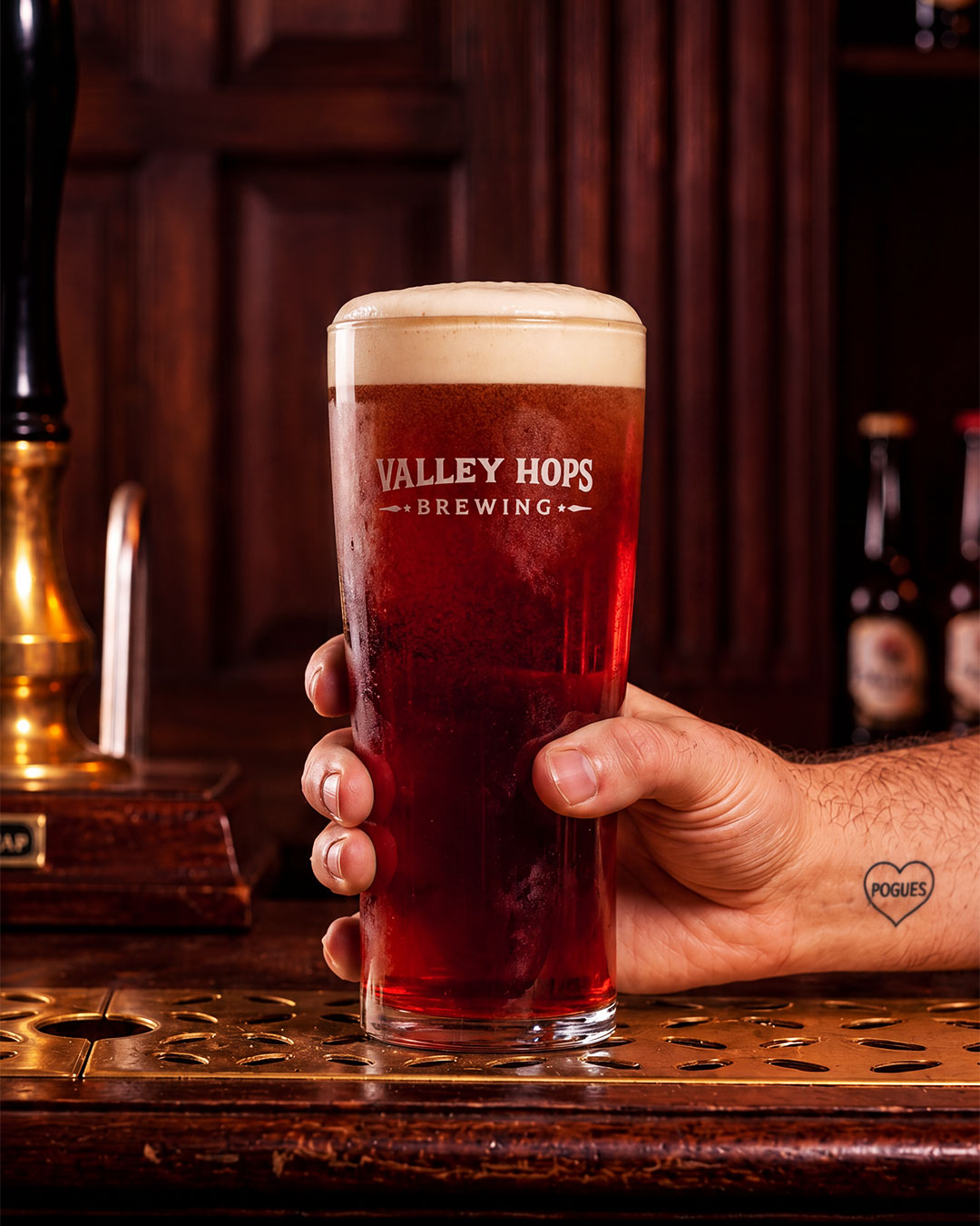Valley Hops Brewery Geezer Smooth Ale